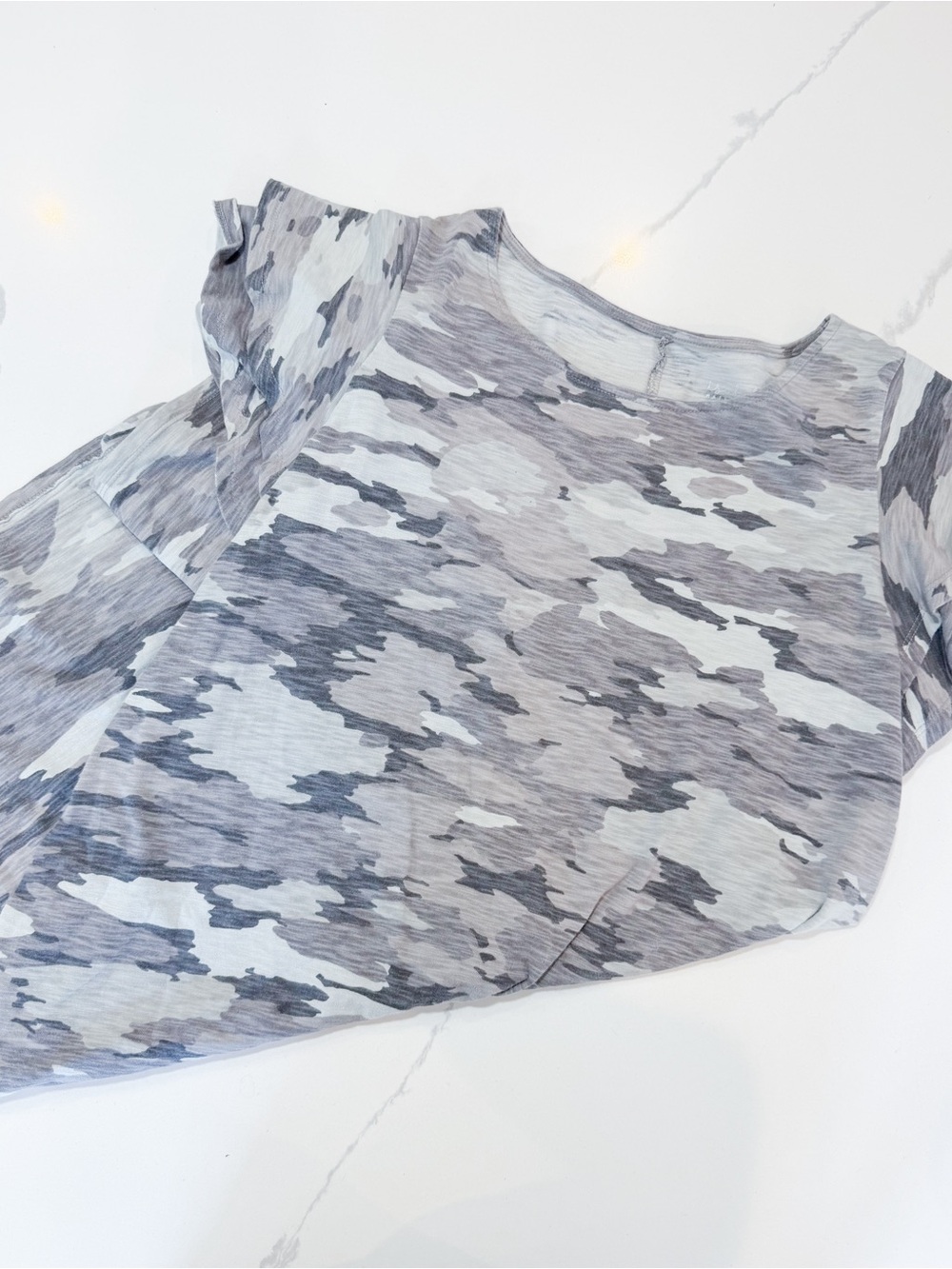 Isabel Maternity by Ingrid & Isabel Gray Camo Short-Sleeve Tee